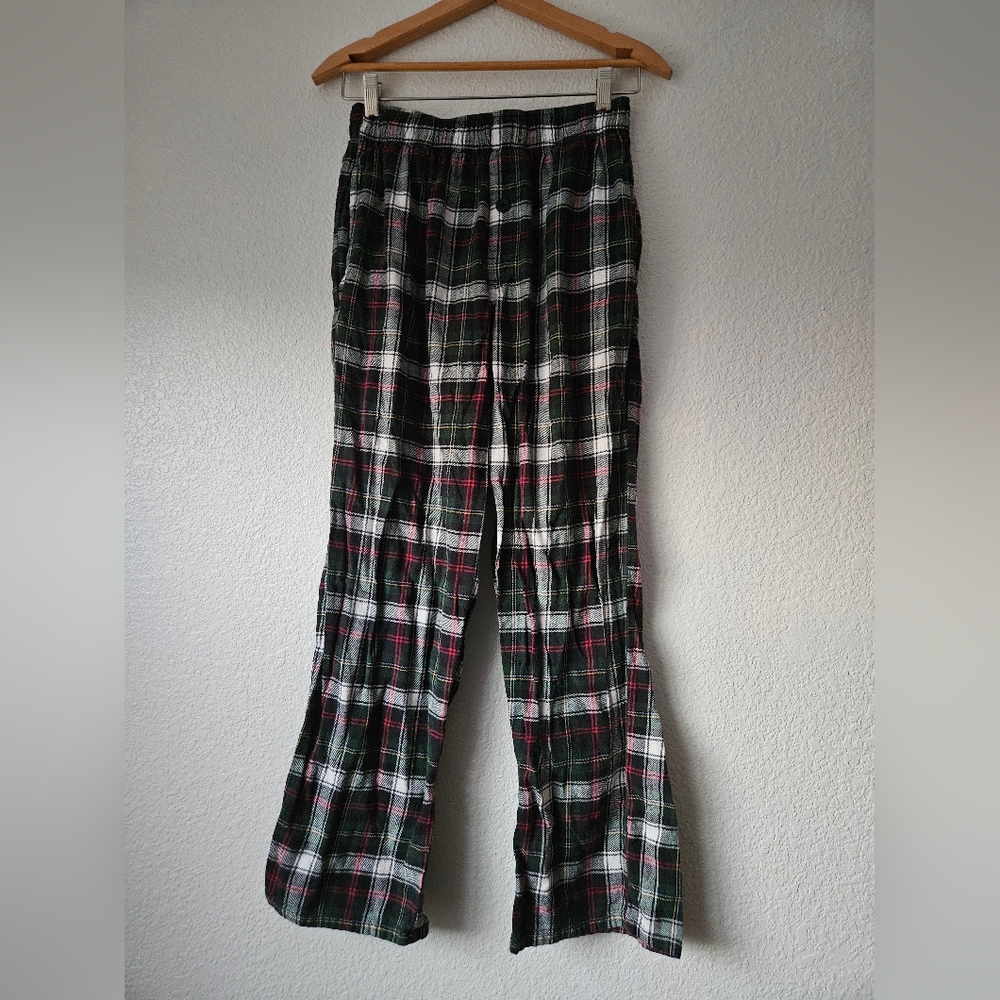 plaid pajama pants, small